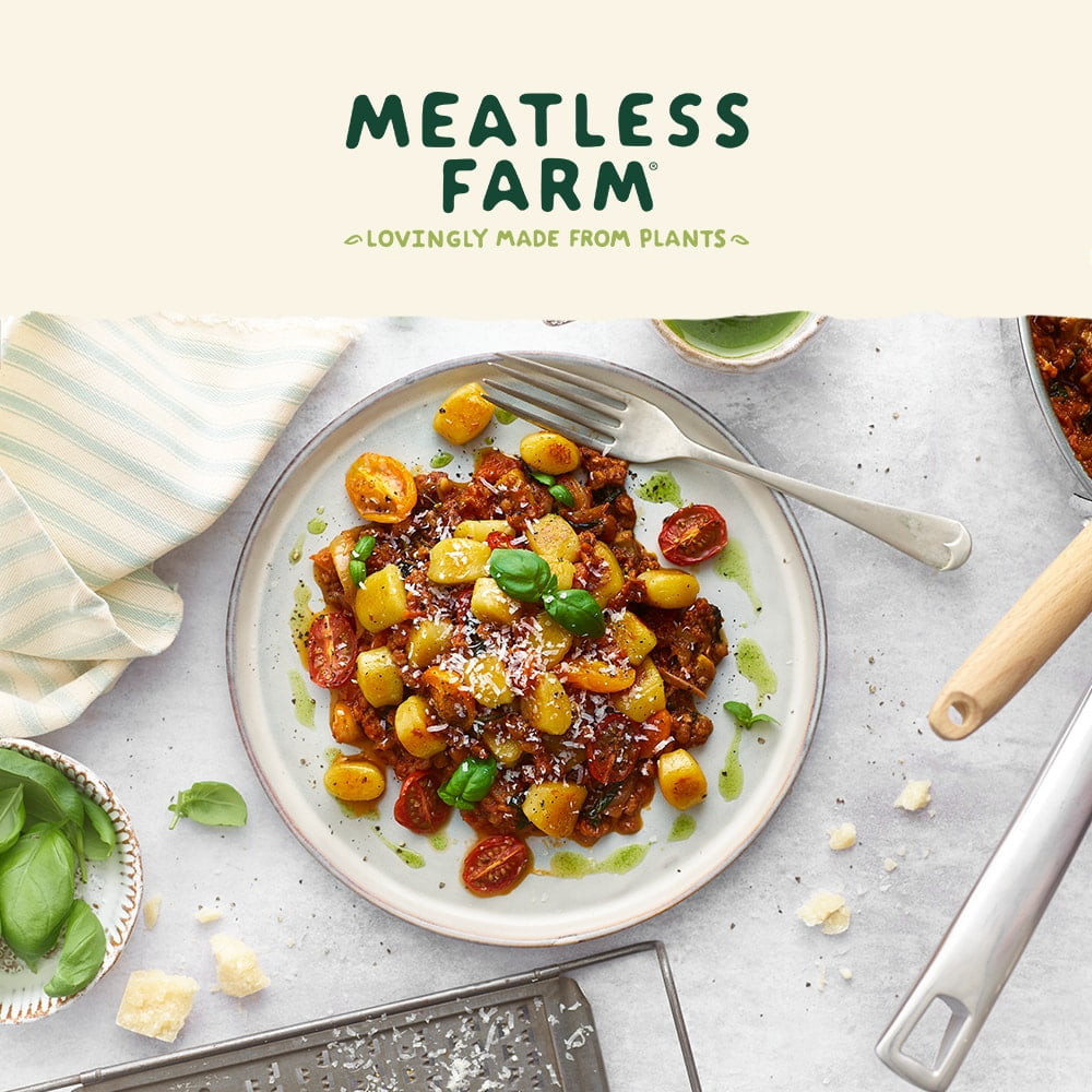 Meatless Farms with logo Northern Bloc